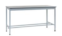 440-910 RS PRO Steel Workbench, 250kg Max Load, Adjustable Height, 840mm x 1800mm x 900mm