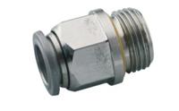 s02250618 Norgren, G 1/8 Male to Push In 6 mm, Threaded-to-Tube Connection Style