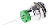 211-948 RS PRO Green Panel Mount Indicator, 2V dc, 12mm Mounting Hole Size