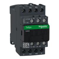 lc1d128bd Schneider Electric Tesys D LC1D 4 Pole Contactor, 2NO/2NC (Main), NO/NC (Auxiliary), 25 A, 24 V dc Coil