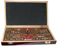 11900870004 Tivoly 20-Piece HSS Tap & Die Set, M3 - M10 Taps, M3 - M10 Dies