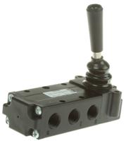 b53004l Parker Lever 5/3 Pneumatic Manual Control Valve B53 Series, G 1/4, 1/4in, III B