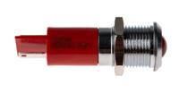 210-125 RS PRO Red Panel Mount Indicator, 230V ac, 14mm Mounting Hole Size, IP67