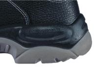 saul2s3no40 Delta Plus SAULT2 S3 Black Steel Toe Capped Men's Ankle Safety Boots, UK 6.5, EU 40