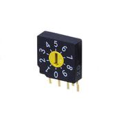 sc-2011w Nidec Components SC-2000, 10 Position, BCD Rotary Switch, 100 mA, Pin