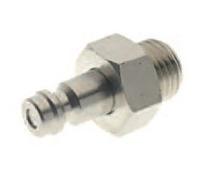 187-8824 RS PRO Brass Male Coupler Nipple, G 1/8 Male 1/8in Threaded