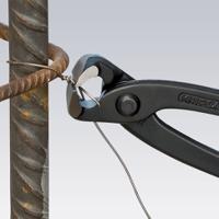 99-00-280-sb Knipex 280 mm Concrete Nippers Concreters' Nippers for Soft Steel Wire; Medium Wire; Hard Steel Wire; Steel Wire