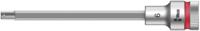 05003842001 Wera 1/2 in Drive Bit Socket, Hex Bit, 6mm, 140 mm Overall Length