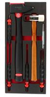 modmmi6pb Facom 7 Piece Maintenance Tool Kit with Foam Inlay