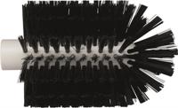 53801039 Vikan Medium Bristle Black Scrub Brush, 37mm bristle length, Polyester, Polypropylene, Stainless Steel bristle material