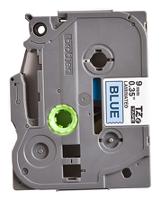 tze-521 Brother Black on Blue Label Printer Tape, 8 m Length, 9 mm Width