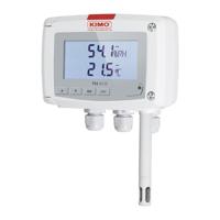 th210-bosp-r KIMO TH210 Fixed Hygrometer, ±1.5 %RH Accuracy, +100°C Max, 100%RH Max