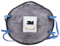 3m-aura-9922 3M 9900 Speciality Series Respirator Mask for Nuisance Odour Protection, FFP2, Valved, Moulded 10 per Package