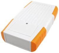 chh664bgy CAMDENBOSS 66 Series Grey ABS Handheld Enclosure, Integral Battery Compartment, IP65, 185 x 110 x 35mm