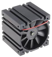 d591t-024ka-3 Micronel D590T Series Axial Fan, 24 V dc, DC Operation, 68.58m³/h, 5.54W, 277mA Max, 62 x 62 x 60mm