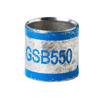 7tai029070r0035 Thomas & Betts Copper Alloy Blue Cable Sleeve, 15.7mm Diameter, 11.2mm Length, GSB550 Series