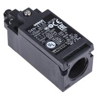 d4n-4132 Omron D4N Series Roller Plunger Interlock Switch, NO/NC, DPST