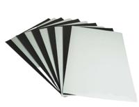 060510u14 Eclipse White Magnetic Multipurpose Label Sheet, Pack of 10