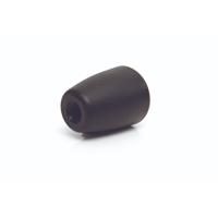 284-5565 RS PRO Black Thermoplastic Taper Clamping Knob, M10, Threaded Mount