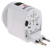 691-0896 SKROSS Australia, Europe, Italy, Switzerland, UK, USA to Australia, Italy, Switzerland, UK, US Travel Adapter, Rated At