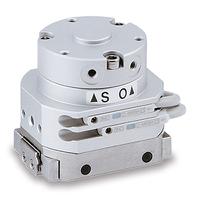 mdhr2-15r SMC 2 Finger Double Action Pneumatic Gripper, MDHR2-15R, Rotary Actuated Air Gripper Gripping Type