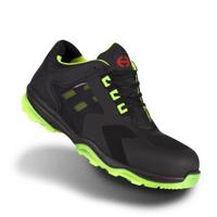 6259343 uvex RUN-R 200 Unisex Black, Green Composite Toe Capped Safety Trainers, UK 9, EU 43