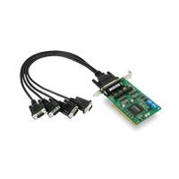 cp-134u-wo-cable MOXA 4 Port PCI RS422, RS485 Serial Card, CP-134USeries