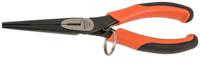 tah2430g-200 Bahco Long Nose Pliers, 200 mm Overall, Straight Tip, 72mm Jaw