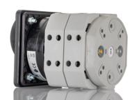 265-7688 RS PRO, DP 3 Position 60° Changeover Cam Switch, 690V ac, 125A, Knob Actuator