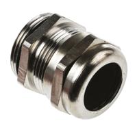 c5021000r SIB SIB-TEC Series Metallic Nickel Plated Brass Cable Gland, PG21 Thread, 11mm min., 19mm max., IP68