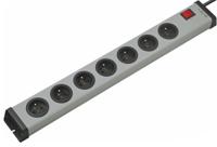 0201x02072301 Bodo Ehmann Type E - French 7 Gang Power Distribution Unit, 1.5m Cable, 16A, 250 V