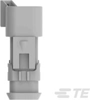 dt04-3p-tn81-2-2303813-2 Deutsch, DEUTSCH DT Automotive Connector Socket Grey Cable Mount 3 Way, Screw Termination DT04-3P-TN81 / 2-2303813-2