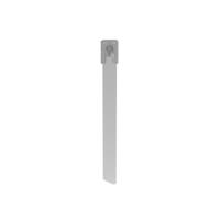 mlt2h-lp316 Panduit Cable Tie Assemblies, , 201mm x 7.9 mm, Metallic 316 Stainless Steel, Pk-50