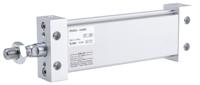 mdub25-100dmz SMC 100 mm Pneumatic Piston Rod Cylinder - MU Series, Double Acting Acting