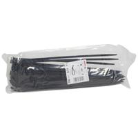 031811 Legrand Cable Tie, Cable Ties, 360mm x 7.6 mm, Black Plastic, Pk-100units