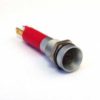 190b2350 CML Innovative Technologies 190BX35X Series Red Panel Mount Indicator, 24V dc, 8mm Mounting Hole Size, IP67