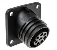 px094107s Bulgin Circular Connector, 7 Contacts, Flange, Standard Connector, Socket, Female, IP68, Buccaneer 900 Series