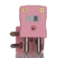 262-3165 RS PRO Standard Thermocouple Connector for Use with Thermocouple, 6mm Probe, IEC, RoHS Compliant Standard