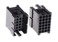 tst24pa00-192923-5950 ITT Cannon, Trident Male Connector Housing, 5.08mm Pitch, 24 Way, 4 Row