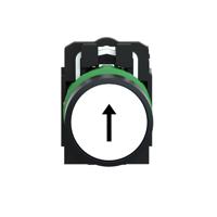 xb5aa3341 Schneider Electric Harmony XB5 Series Push Button, Slow Brake, Panel Mount, 22mm Cutout, SPST, IP66, IP67, IP69(IP69K)