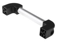 702-7825 RS PRO Silver Aluminium Handle 77 mm Height, 30mm Width, 274mm Length