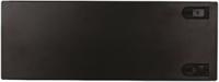 745-0724 RS PRO Black Steel Front Panel, 4U, 480 x 177mm