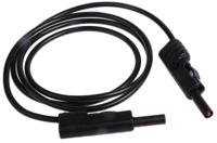 973646100 Hirschmann Test & Measurement, 16A, 30 V ac, 60V dc, Black, 1m Lead Length