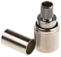 j01070k2000 Telegartner, Plug Cable Mount 1.6/5.6 Connector, 75Ω, Crimp Termination, Straight Body