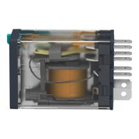 rpm21bd Schneider Electric Power Relay, 24V dc Coil, 15 A @ 250 V ac, 15 A @ 28 V dc Switching Current, DPDT