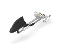l000423-11 TE Connectivity L000423-11 Shark Fin Multi-Band Antenna with SMA Connector, 4G, 4G (LTE), 5G (LTE), Bluetooth (BLE),