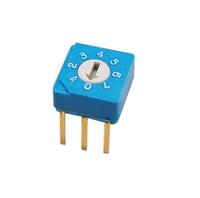 s-8030 Nidec Components S-8, 8 Position, BCD Rotary Switch, 100 mA, Pin