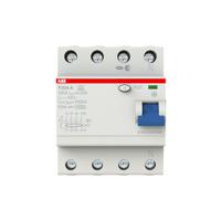 2csf204101r1900-f204-a-100003 ABB F200 RCCB, 100A, 4 Pole, 30mA, Type A, 230V ac