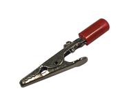 208-1131 RS PRO Crocodile Clip, Nickel Plated Contact, 4A, Red