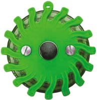 nspulsarpro-g Nightsearcher Pulsar Series Green Multiple Effect Beacon, 3.7 V, Magnetic Mount, LED Bulb